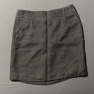 Banana Republic Black and White Pencil Skirt
